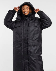 Nylon parka - Black