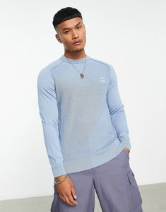 BOSS Casual Kesom jumper pastel blue