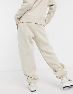 Tracksuit Nike mini swoosh oversized in oatmeal