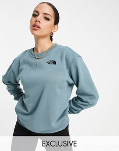 The North Face sweatshirt grey blue