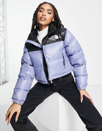 The North Face Nuptse jacket blue