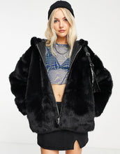 Load image into Gallery viewer, Weekday faux fur jacket