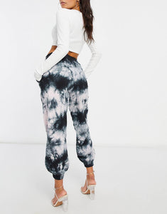 Petite oversized jogget tie dye