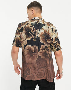 River Island floral fade