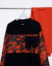 Load image into Gallery viewer, Duks Fleecey orange panel