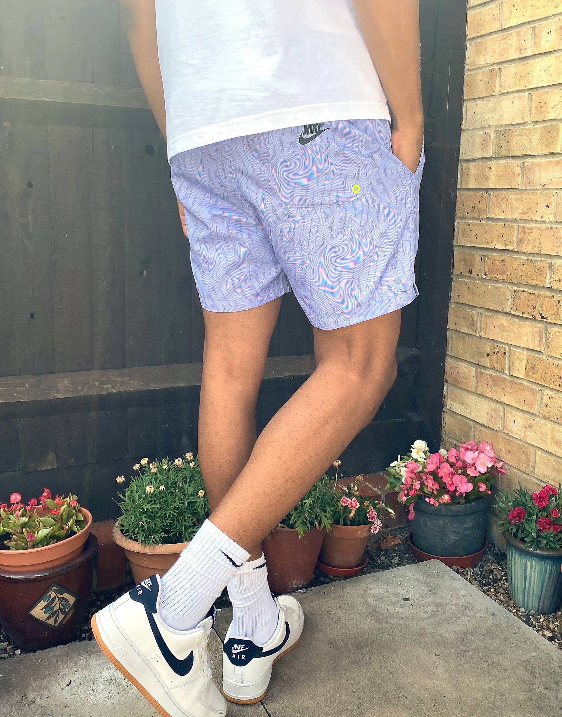 Shorce Nike Festival in dusty blue