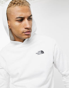 The North Face Raglan Redbox hoodie white