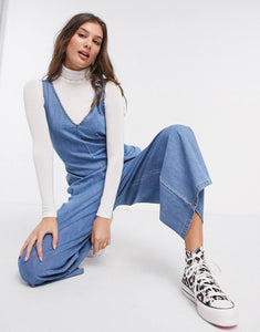 Jumpsuit Soft Denim in Blue