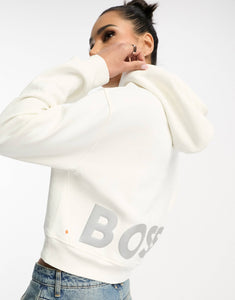 BOSS Orange Etolex hoodie off white