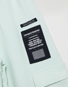 Utility joggers in mint - Trenerka të poshtme