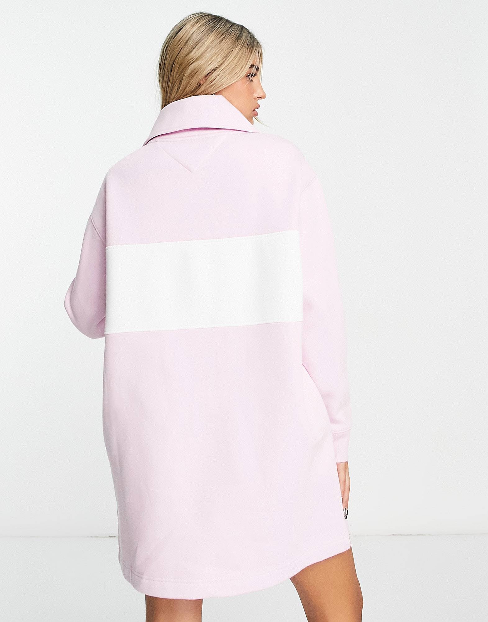 Tommy Jeans jumper dress pink