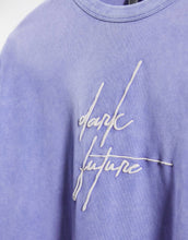 Load image into Gallery viewer, Maic Dark Future oversized longline - in lilac acid wash