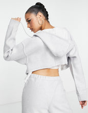 Load image into Gallery viewer, adidas Originals Luxe Lounge hoodie grey