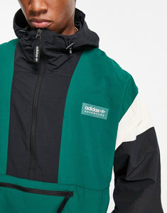 adidas Originals Adventure jacket black green