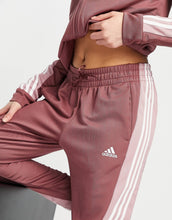 Load image into Gallery viewer, adidas 3 Stripe tracksuit red
