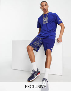 Set Puma off beat paisley navy