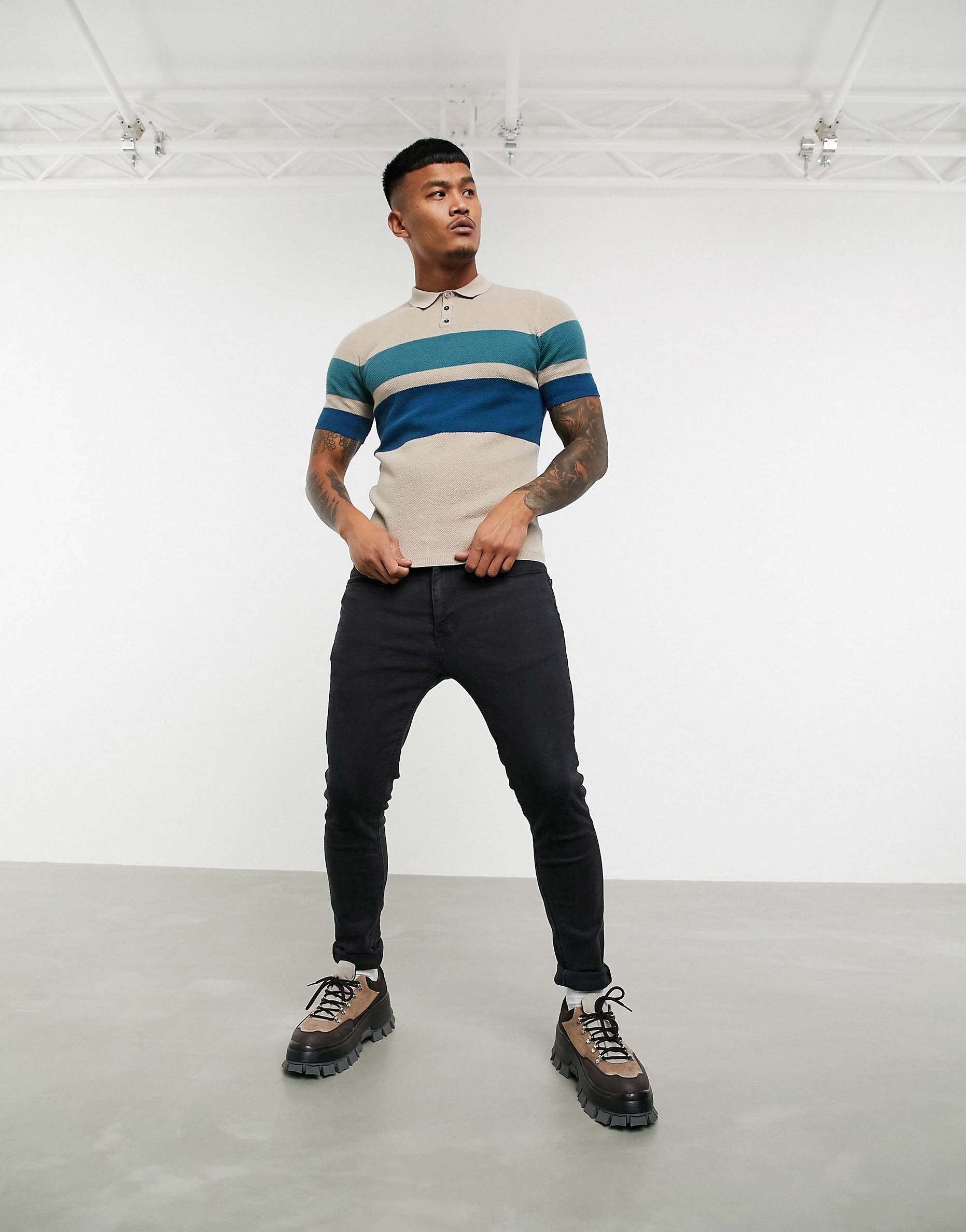 Maic Knitted textured - Polo