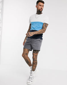 Maic Jack & Jones Originals colourblock in blue