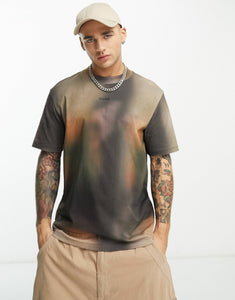 HUGO Diobo t-shirt khaki tones