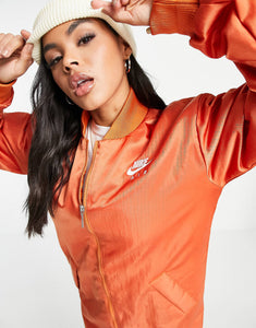 Nike longline bomber jacket