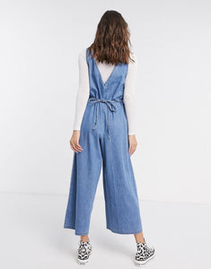 Jumpsuit Soft Denim in Blue