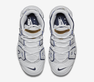 Nike Air More Uptempo White Midnight Navy