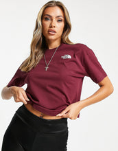Load image into Gallery viewer, The North Face Simple burgundy