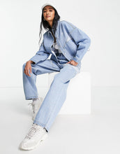 Load image into Gallery viewer, adidas Originals oversized denim jacket