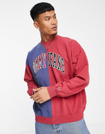 Tommy Jeans colourblock sweatshirt