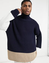 Load image into Gallery viewer, Jumper oversized in navy