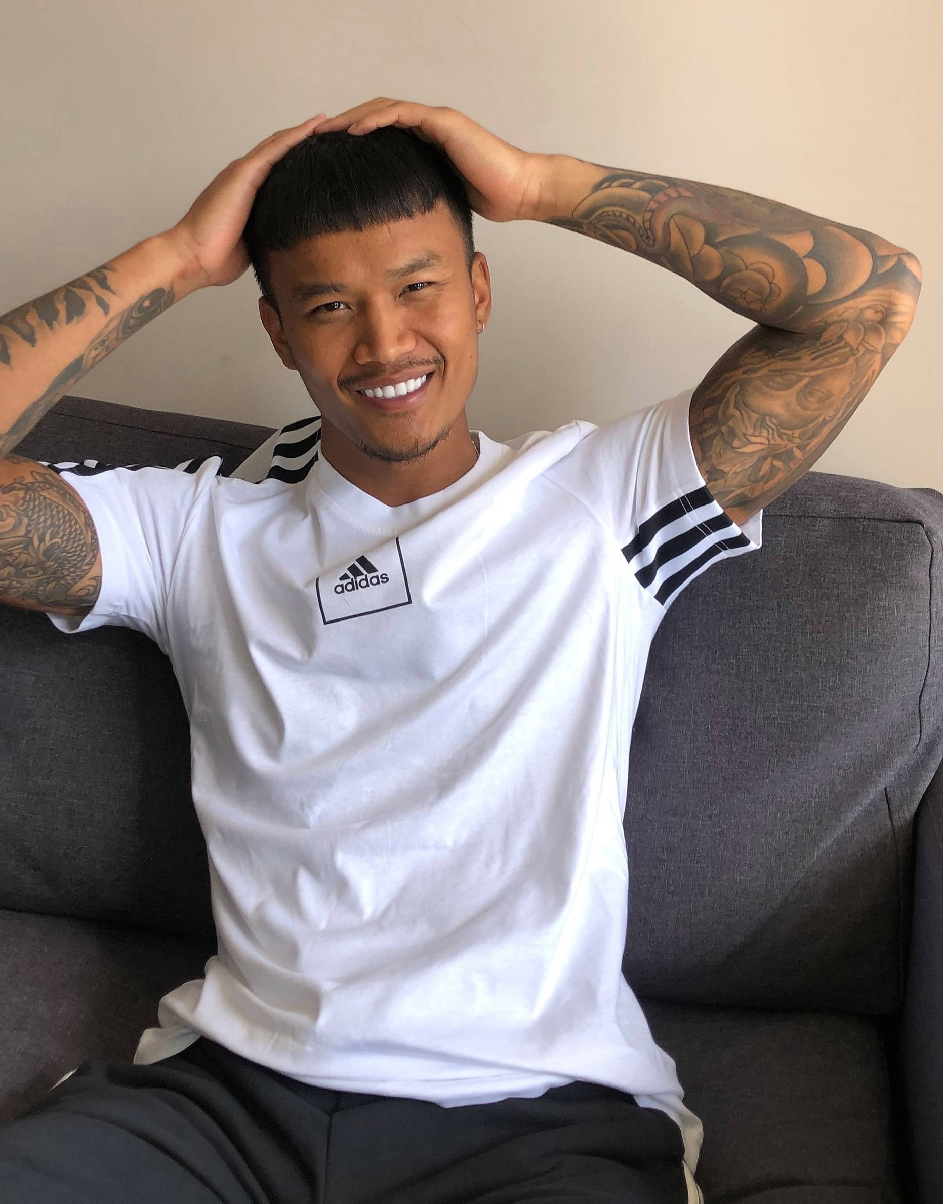 Maic adidas 3 stripe - White