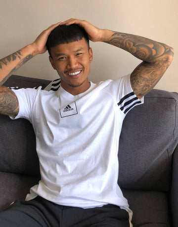 Maic adidas 3 stripe - White