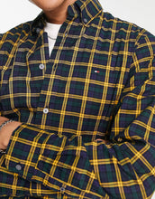 Load image into Gallery viewer, Tommy Hilfiger shirt orange multi