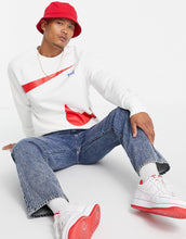 Load image into Gallery viewer, Nike Swoosh white and red