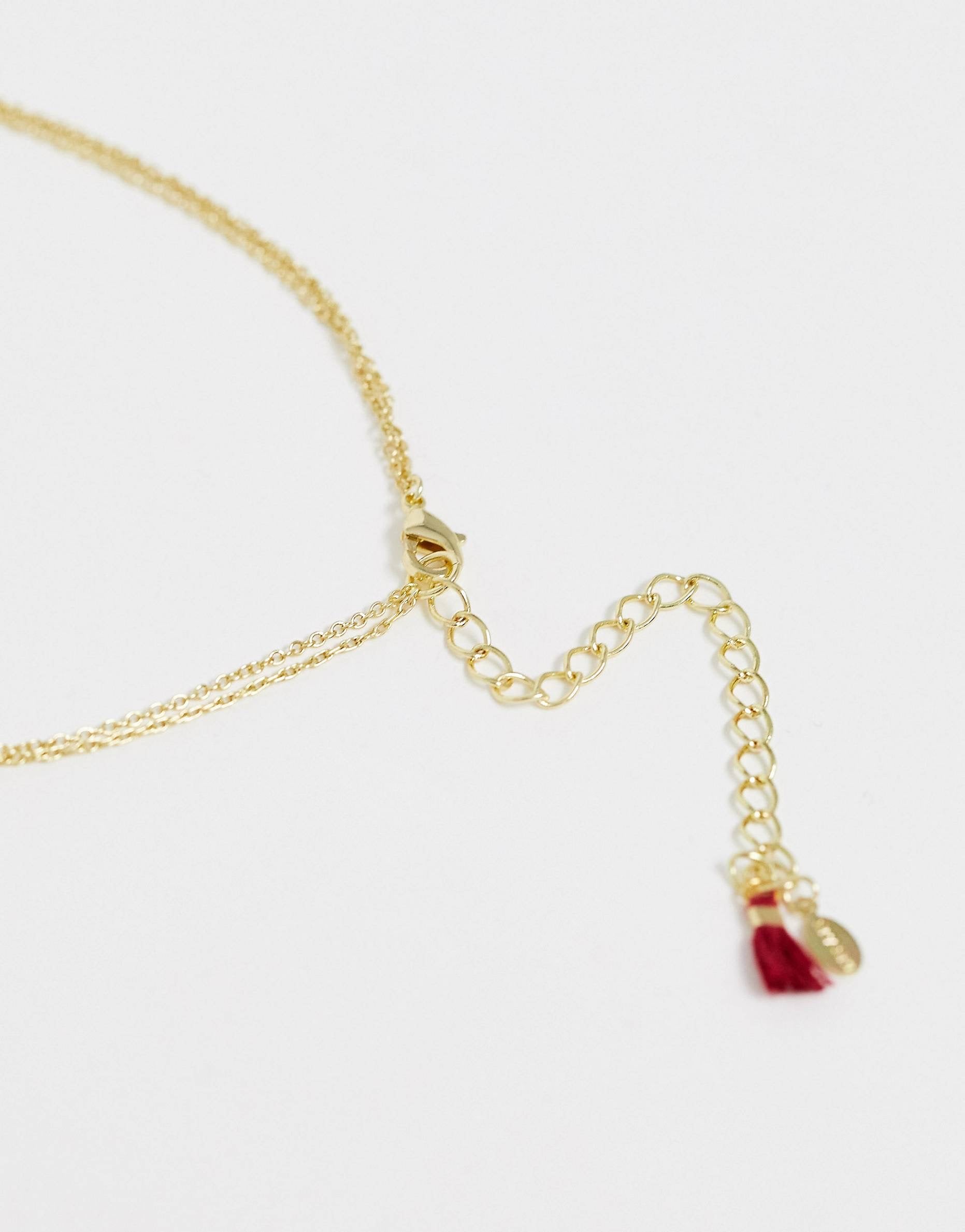 Shashi Double Disc Necklace