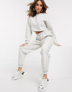 Tracksuit Marl Rib Panel