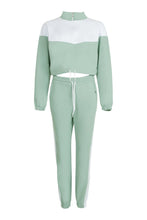 Load image into Gallery viewer, High Neck Colourblock Tracksuit