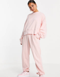 Nike oversized Tracksuit pale coral