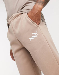 Puma Essentials Sweatpants - in dark tan