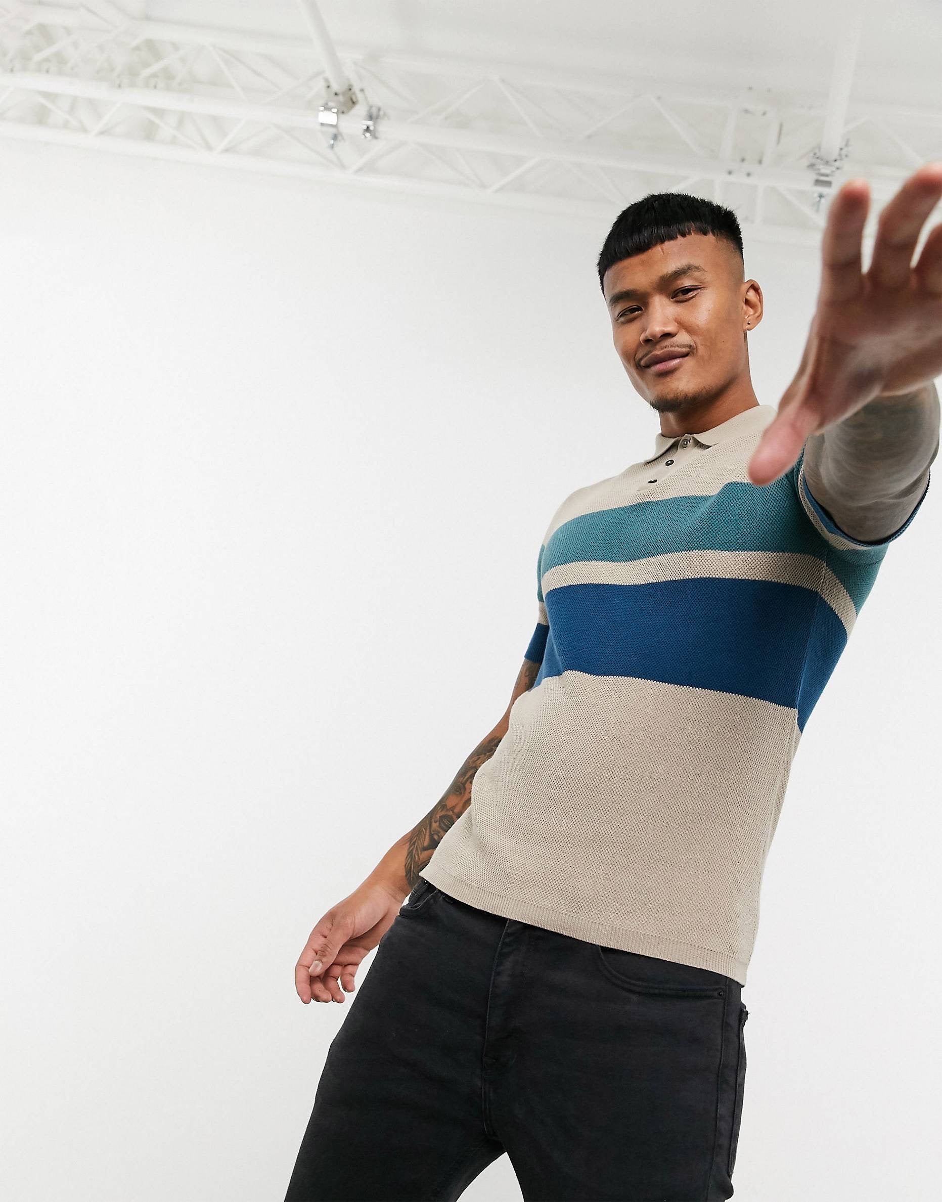 Maic Knitted textured - Polo