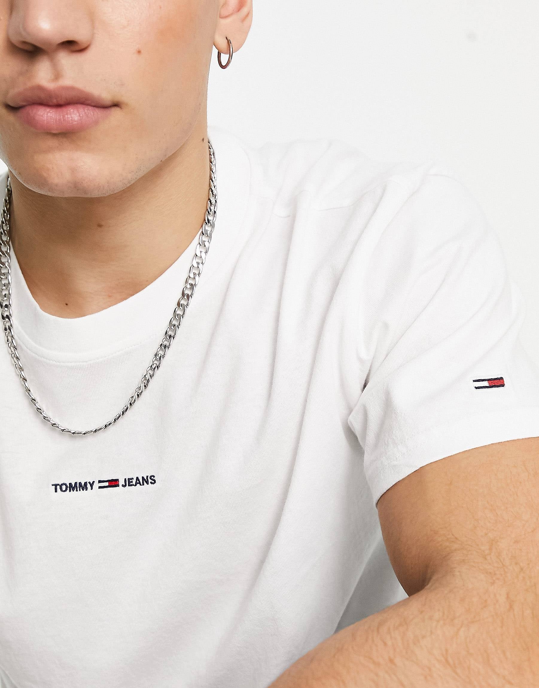 Tommy Jeans tiny logo classic white