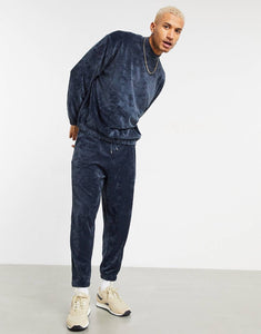 Co-ord tracksuit blue marl