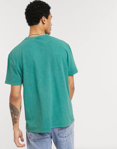 Maic relaxed - teal acid wash