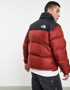 The North Face Nuptse burgundy