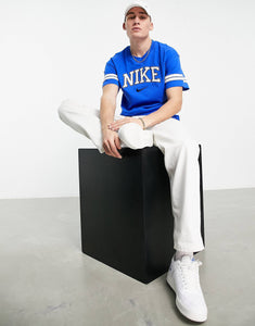 Nike Retro oversized t-shirt royal blue