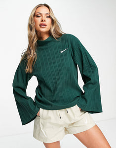 Nike mini swoosh ribbed jersey