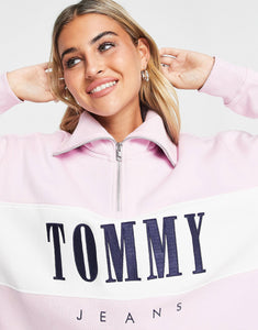 Tommy Jeans jumper dress pink