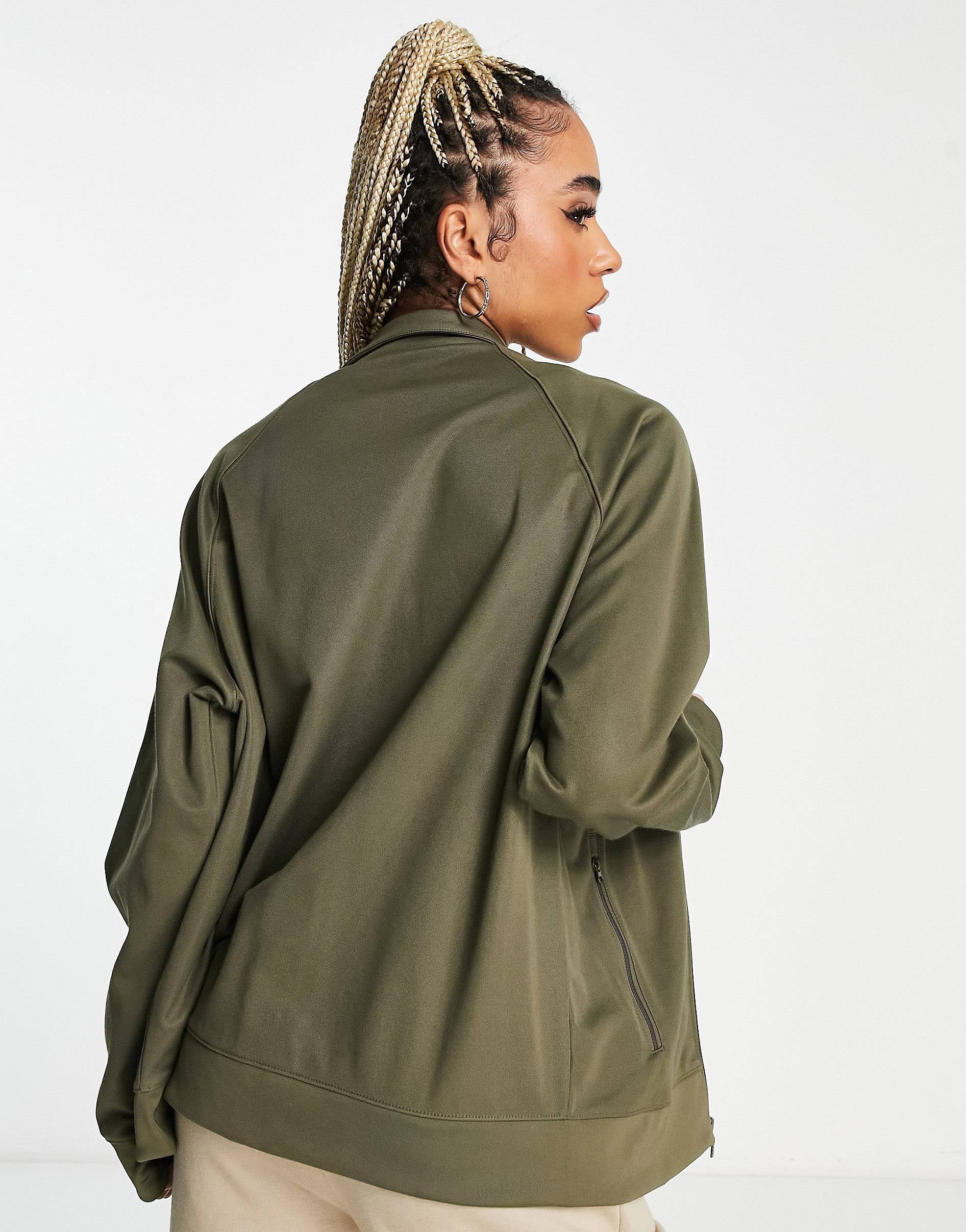 New Balance track jacket khaki