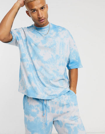 Set Co-ord Pastel tie dye oversized