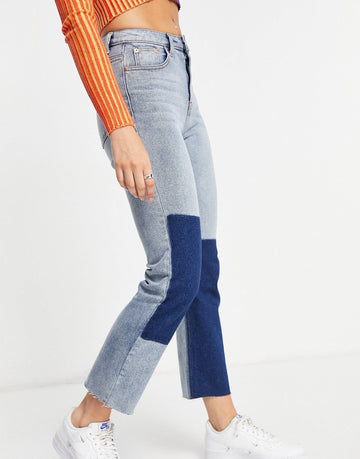 Signature 8 denim jean mid wash